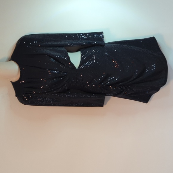 SANDRO Saby Sequin Waist Cutout Minidress 2 - Picture 6 of 16